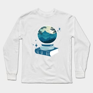 Scenic Evening Landscape Long Sleeve T-Shirt